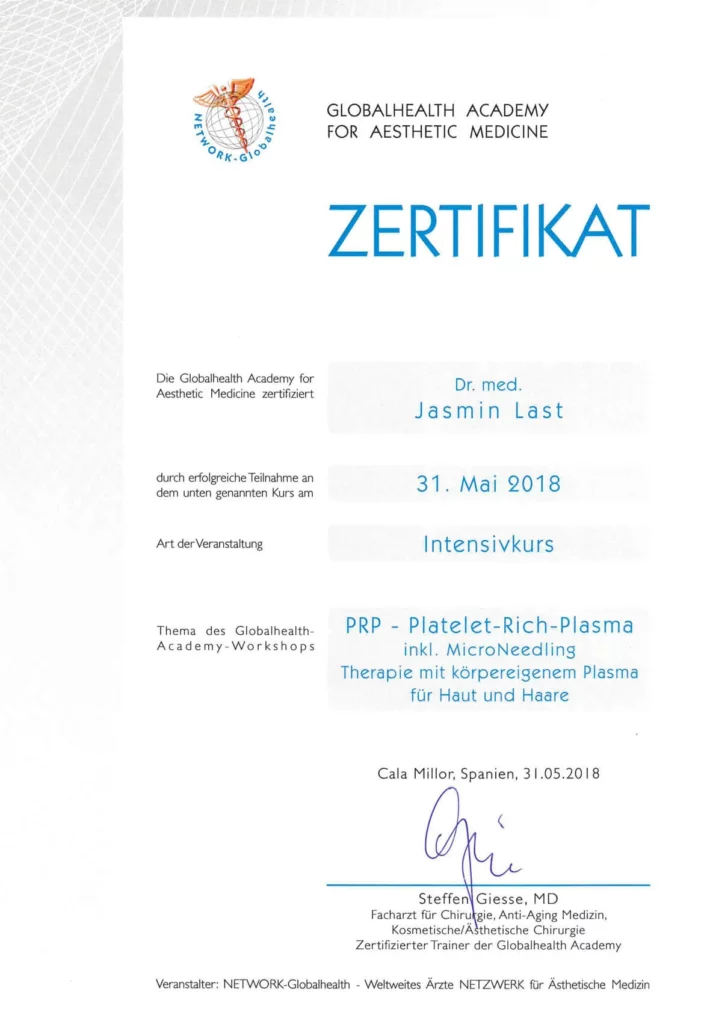 2018-05-31-Zertifikat-Intensivkurs-PRP-inkl-MicroNeedling-fuer-Haut-und-Haare