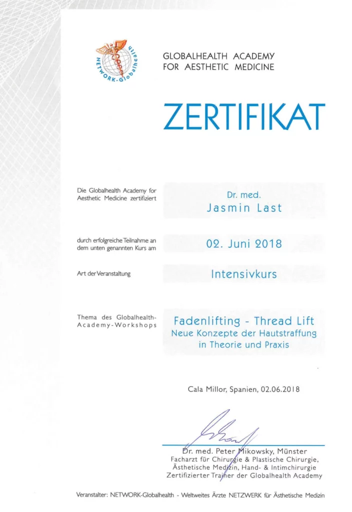 2018-06-02-Zertifikat-Intensivkurs-Fadenlifting-Thread-Lift
