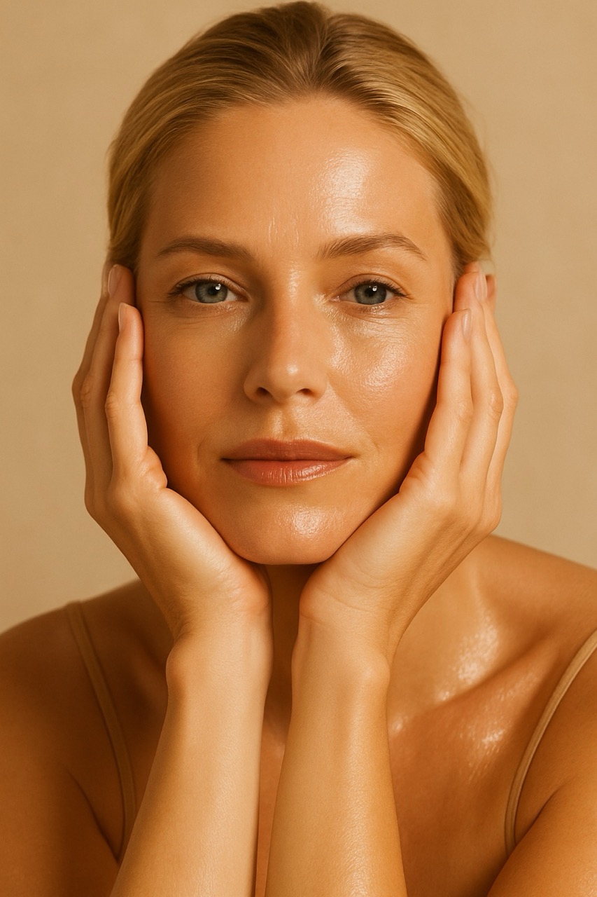 Strahlend frische Haut nach PRP Behandlung in Potsdam – Dr. Jasmin Last