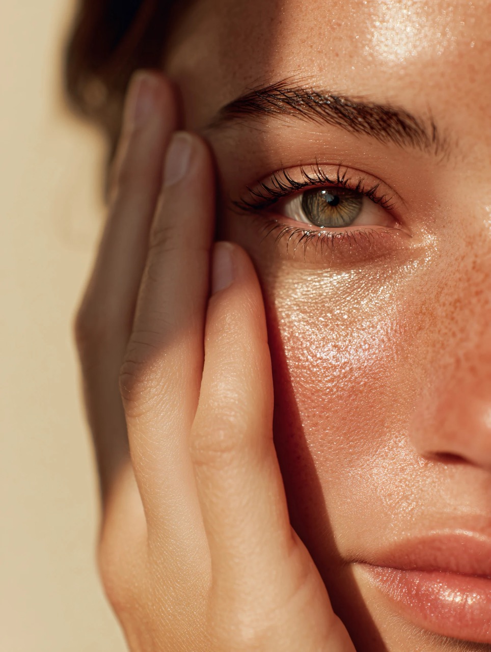 Strahlende Haut und definierte Konturen nach Lipofilling Behandlung in Potsdam – Dr. Jasmin Last