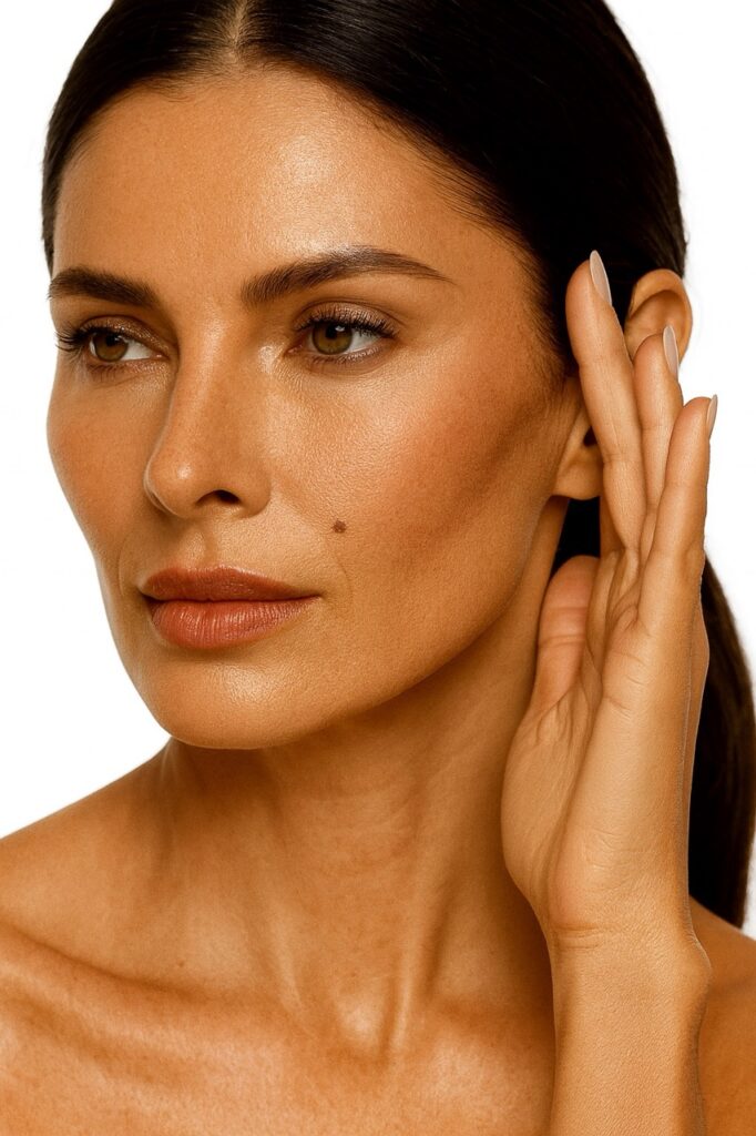 Natürlich voluminöse Lippen nach Lippenaufspritzen in Potsdam – Dr. Jasmin Last