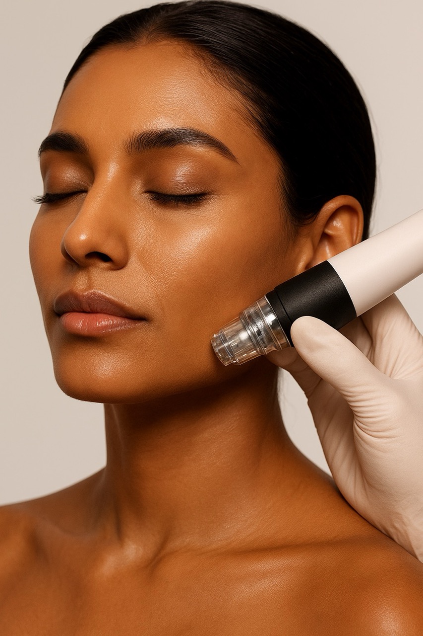 Radiofrequenz-Microneedling als moderne Faltenbehandlung in Potsdam – Behandlung bei Dr. Jasmin Last