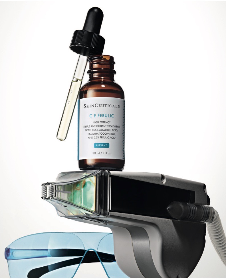 SkinCeuticals Integrated Skincare Potsdam – kombinierte Anwendung von medizinischer Hautpflege und Radiofrequenzbehandlung bei Dr. Jasmin Last